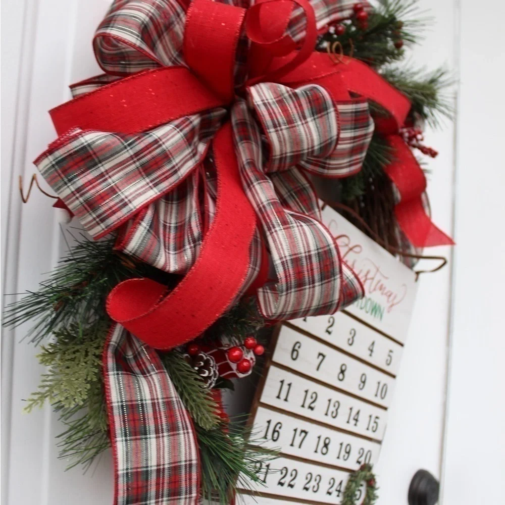 Christmas Advent Calendar Welcome Wreath
